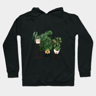 House Plants Illustration 28 Hoodie